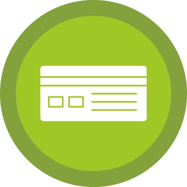 Kredi kartı vektör illüstrasyonu 