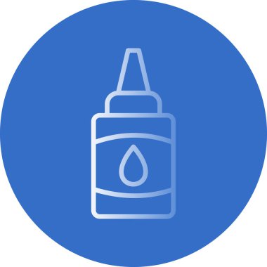 Yapıştırıcı ağ simgesi, vektör illüstrasyonu 