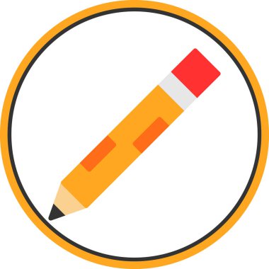 kalem simgesinin vektör illüstrasyonu