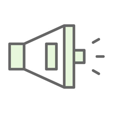 hoparlör vektör illüstrasyonu