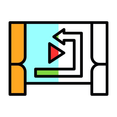 kitap simgesi vektör illüstrasyonu