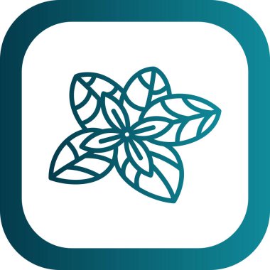 Yaprak simgesi vektör işareti