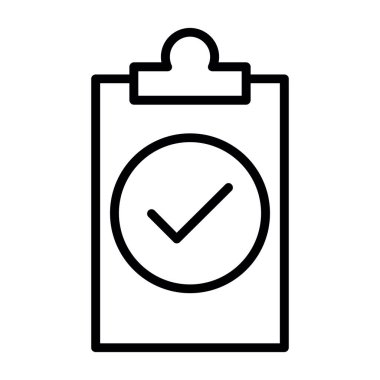 Grafik düz kontrol simgesi vektör illüstrasyonu