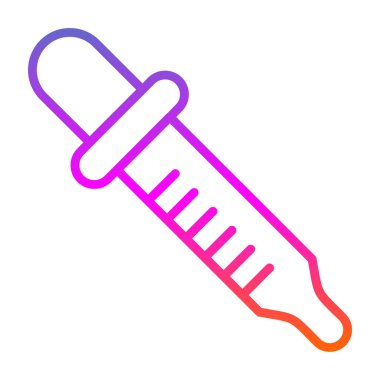 Bir termometre simgesinin vektör çizimi