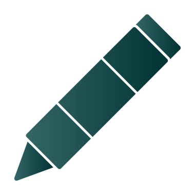 pastel boya simge vektör çizim