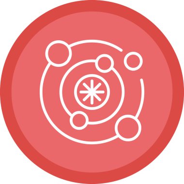 Modern bir simgenin vektör illüstrasyonu