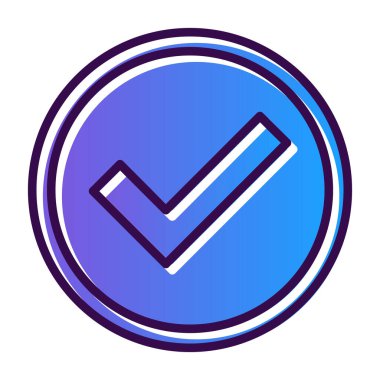 İşaretleme simgesinin vektör illüstrasyonu 