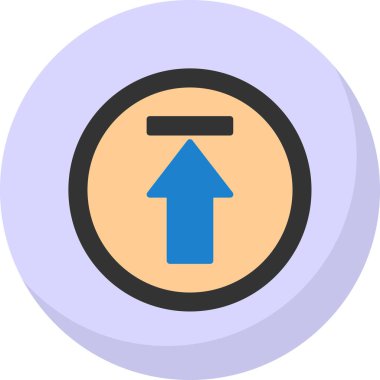 gönderme satırı simgesi, vektör illüstrasyonu