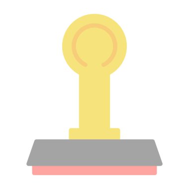 Damga web simge vektör çizim