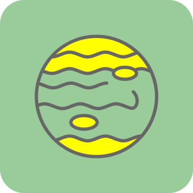 toprak simgesi vektör illüstrasyonu