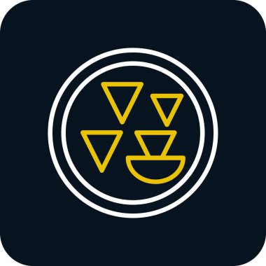 Rusya bayrağının illüstrasyon ikonu. uygulama veya uygulama simgesi olarak kullanılacak satır vektör illüstrasyonu.