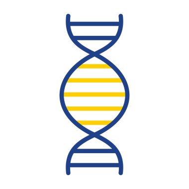dna. Web simgesi basit illüstrasyon 