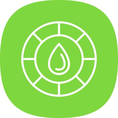 Vektör Bırakma simgesi illüstrasyonu