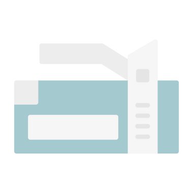 düz tasarım tarzı kitap ikonu vektör çizimi