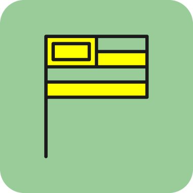 vektör bayrağı illüstrasyonu