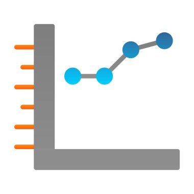 Grafik düz vektör simgesi