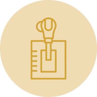 Modern eğitim ikonunun vektör illüstrasyonu