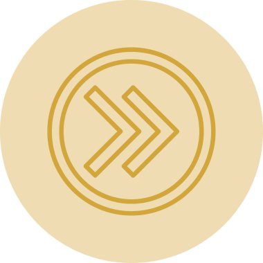 Eğilim biçimi izole edilmiş arkaplanda yön ok simgesi