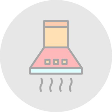 Klima ikonu vektör illüstrasyonu