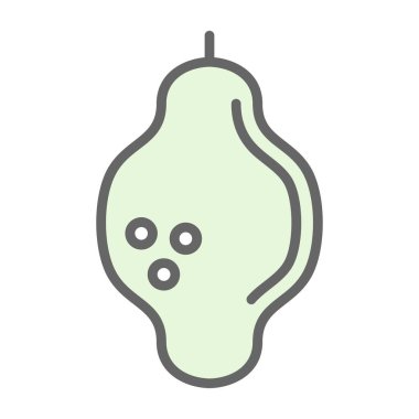 limon meyve vektörü basit simge