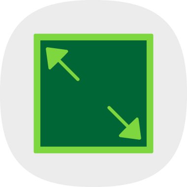 ok yönü simgesi doldurulmuş özet biçimi