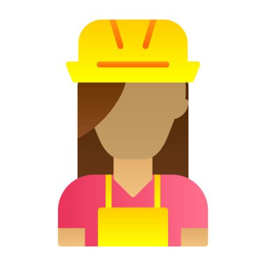 İnşaat işçisi kask ile