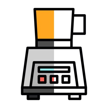 blender. Web simgesi basit illüstrasyon