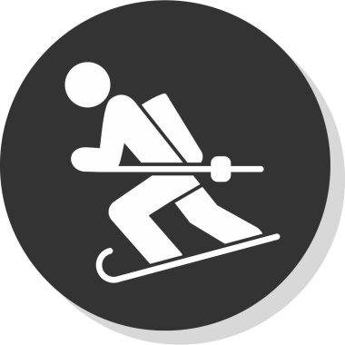 Kayak simgesi, basit tarzı