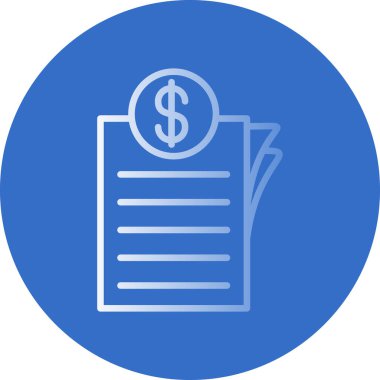 Dolar simgesi vektör illüstrasyonu