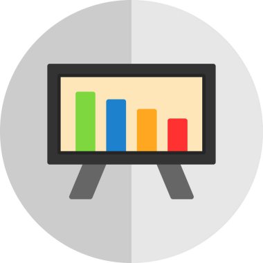 istatistik tablosu olan bilgisayar monitörü