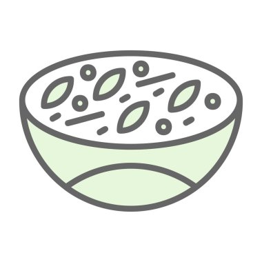 Karalama suşi vektör illüstrasyonu