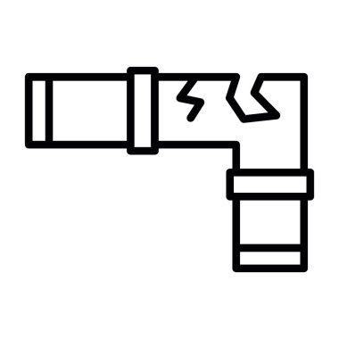 boru vanası simgesi, özet biçimi