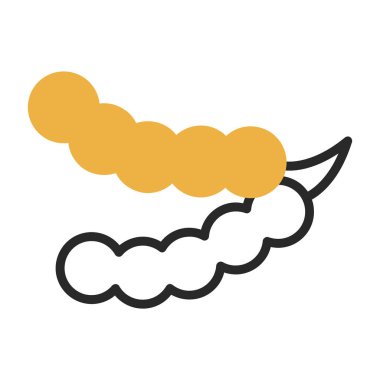 Çizgi film simgesinin vektör illüstrasyonu