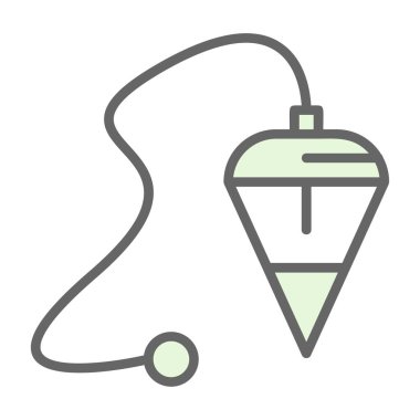 Elektrik ışığı vektör simgesi