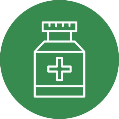 vektör tıbbi ve sağlık simgesi