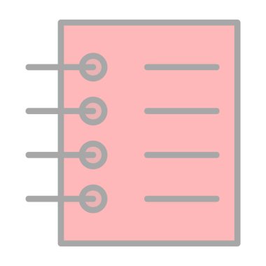 yaratıcı Not Defteri vektör illüstrasyonu