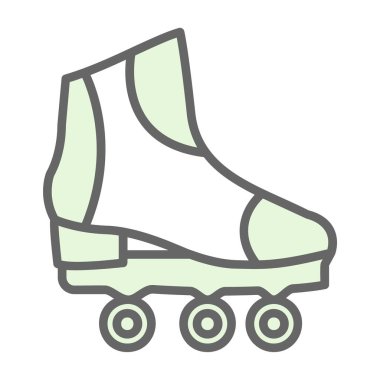 paten ayakkabı vektör simgesi