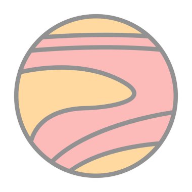 Modern güneş eksikliğinin vektör illüstrasyonu