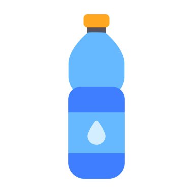 su şişesi ikonu vektör çizimi tasarımı 