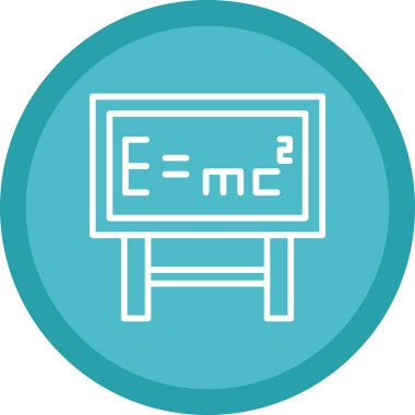 Matematik simgesi vektör illüstrasyonu