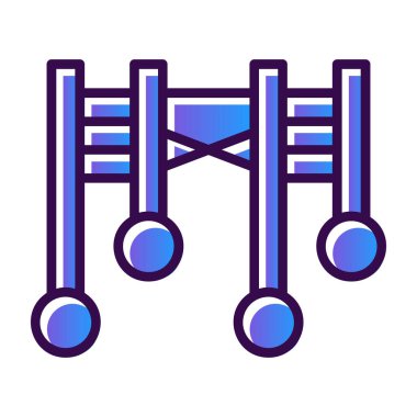 barkod simgesi renk dış hat vektörü