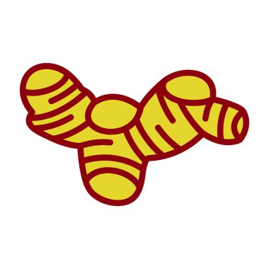 izole kelebek çizgi film vektörü