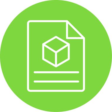 Kağıt yaprağının vektör illüstrasyon simgesi