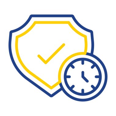 Saatli güvenlik sistemi kalkanı