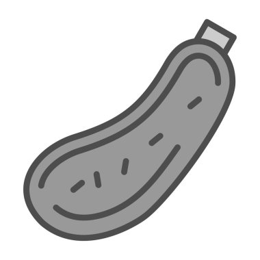 Kabak çorbası. Web simgesi basit illüstrasyon