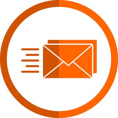 e- posta simgesi, vektör illüstrasyonu basit tasarım