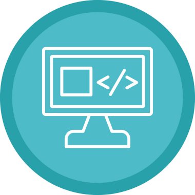 bilgisayar simgesi, vektör illüstrasyonu