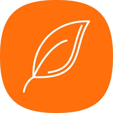 Yaprak vektör simgesi