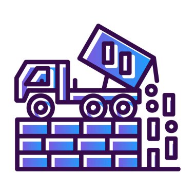 kamyon simgesi çizimi