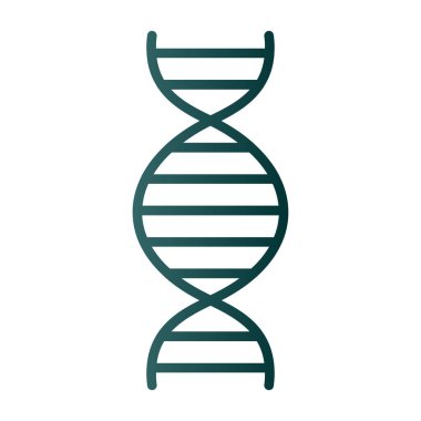 dna. Web simgesi basit illüstrasyon 